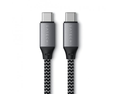 Кабель Satechi USB-C to USB-C Cable 10 inch - Space Gray