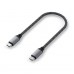 Кабель Satechi USB-C to USB-C Cable 10 inch - Space Gray