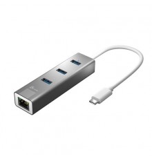 Разветвитель j5create USB Type-C with Gigabit Ethernet and 3x Hub Multi Adapter                                                                                                                                                                           