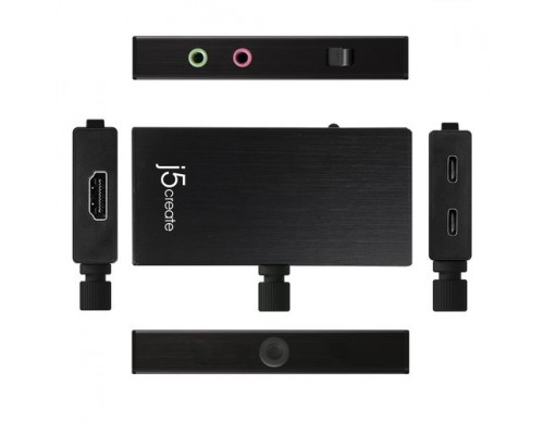 Разветвитель j5create Live Capture Adapter HDMI to USB-C with Power Delivery