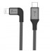Кабель j5create USB-C to Lightning Cable 90 Degrees - Black