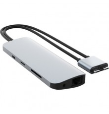 Разветвитель Hyper HyperDrive Viper 10-in-2 Hub for USB-C MacBook Pro/Air & USB-C devices - Silver                                                                                                                                                        