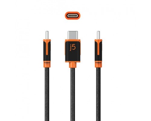 Кабель j5create USB-C to USB-C Sync & Charge Cable