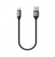 Кабель Satechi Type-A to Lightning Cable 10 inch - Space Gray                                                                                                                                                                                             