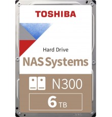 Жесткий диск HDD Toshiba N300 SATA3 6Tb 3.5