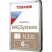 Жесткий диск HDD Toshiba N300 SATA3 6Tb 3.5