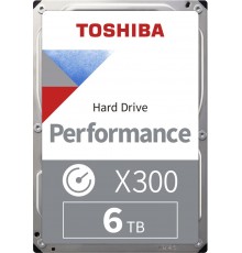 Жесткий диск HDD Toshiba X300 SATA3 6Tb 3.5