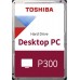 Жесткий диск HDD Toshiba SATA3 6Tb 5400 128Mb (P300) RTL (analog HDWD260UZSVA)