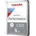 Жесткий диск HDD Toshiba X300 SATA3 8Tb 3.5