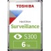 Жесткий диск Toshiba S300 Surveillance 6Tb HDWT860UZSVA