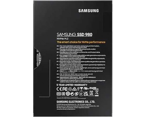 Жесткий диск SSD  M.2 2280 1TB 980 MZ-V8V1T0BW SAMSUNG