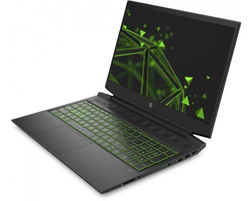 Ноутбук HP Pavilion Gaming 16-a0018ur 22Q54EA i5-10300H (2.5)/16G/1T+256G SSD/16.1''FHD AG IPS/NV GTX1650 4G/Backlight/DOS (ShadowBlack w/ Acid green pattern)