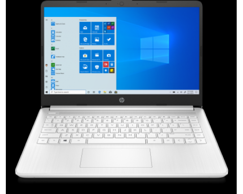 Ноутбук HP 14s-dq2007ur 2X1P1EA Pentium 7505 (3.5)/4G/256G SSD/14.0''FHD AG IPS/Int:Intel UHD/noODD/Win10 (Snowflake white)