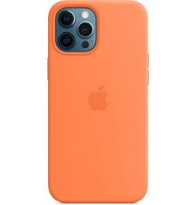 Чехол iPhone 12 Pro Max Silicone Case with MagSafe - Kumquat                                                                                                                                                                                              