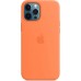 Чехол iPhone 12 Pro Max Silicone Case with MagSafe - Kumquat