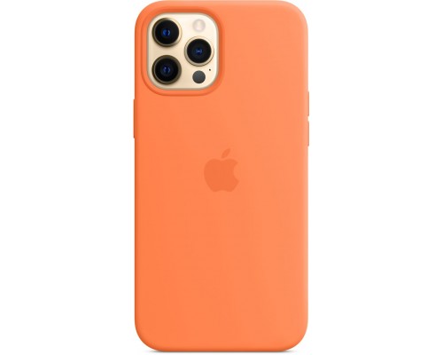 Чехол iPhone 12 Pro Max Silicone Case with MagSafe - Kumquat