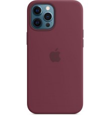 Чехол iPhone 12 Pro Max Silicone Case with MagSafe - Plum                                                                                                                                                                                                 