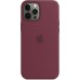 Чехол iPhone 12 Pro Max Silicone Case with MagSafe - Plum