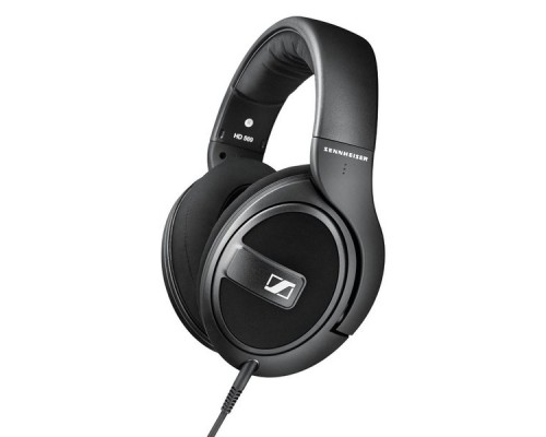 Наушники Sennheiser/ накладные закрытые 10-28000Гц съемный 3м 6.3мм+ съемный 1,2м с универсальным пультом и микрофоном 3.5мм, 115дБ, 50Ом, матово-черные