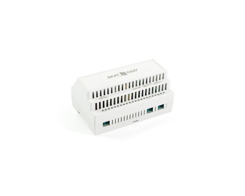 Источник вторичного электропитания SKAT-24-2,0 DIN power supply 24V 2A plastic case for 35 mm DIN rail