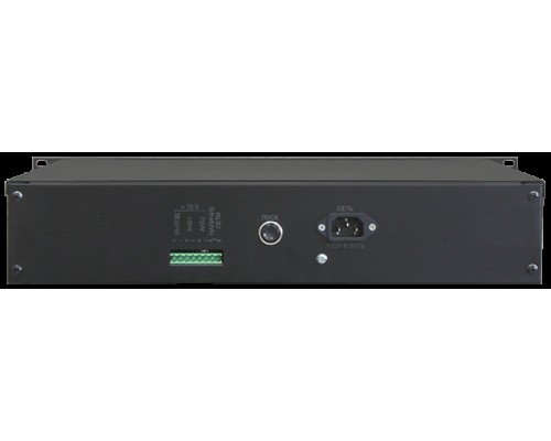 Источник вторичного электропитания SKAT-1200I7 RACK power supply 12V, 5A, height 2U for 2 batteries 7-17 Ah. SS TR PB