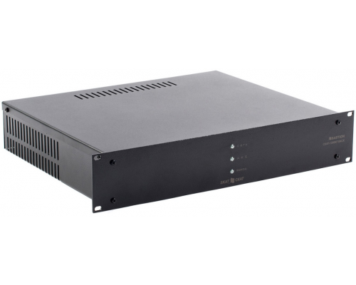 Источник вторичного электропитания SKAT-1200I7 RACK power supply 12V, 5A, height 2U for 2 batteries 7-17 Ah. SS TR PB