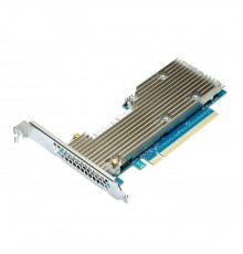 Контроллер P411W-32P (05-50054-00)  NVMe  HBA Adapter,  PCIe 4.0  x16 LP,  32port ( 4* int SFF8654), PEX88048,                                                                                                                                            