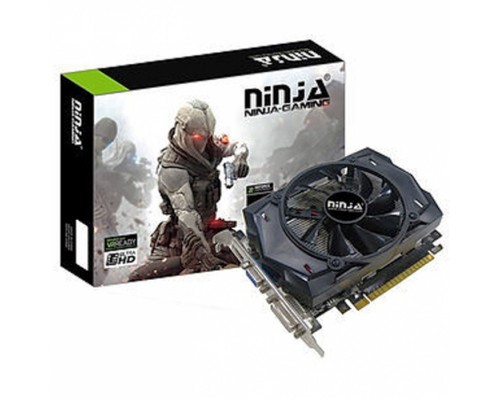 Видеокарта Ninja NH74NP025F, GT740 PCIE (384SP) 2G 128BIT GDDR5 (DVI+HDMI+CRT)