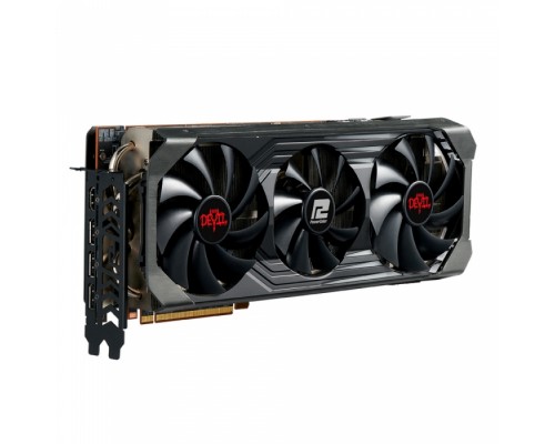 Видеокарта Radeon RX 6900 XT 16GB GDDR6 256bit DVI HDMI 3xDP (AXRX 6900XT 16GBD6-3DHE/OC) RTL  (173274)