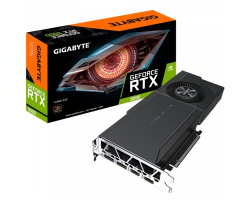 Видеокарта GV-N3090TURBO-24GD RTX 3090 24GB 384bit GDDR6X HDMI DP RTL