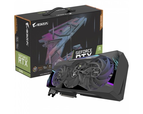 Видеокарта GV-N3080AORUS M-10GD RTX 3080 10GB 320bit GDDR6X 3xHDMI 3xDP RTL