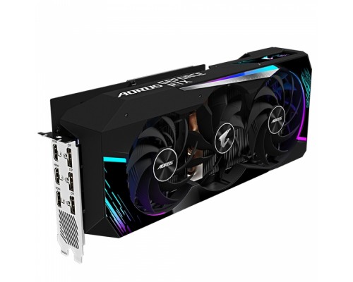 Видеокарта GV-N3080AORUS M-10GD 3.0 RTX 3080 MASTER 10GB GDDR6X 320bit 3xHDMI 3xDP  LHR