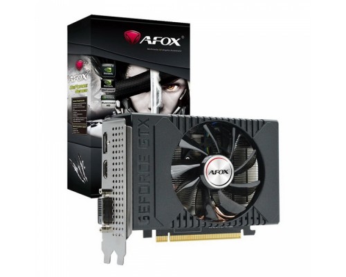 Видеокарта AF1660TI-6144D6H7-V4 GEFORCE GTX1660TI 6GB GDDR6 192BIT DP DVI HDMI ATX SINGLE FAN RETAIL PACK