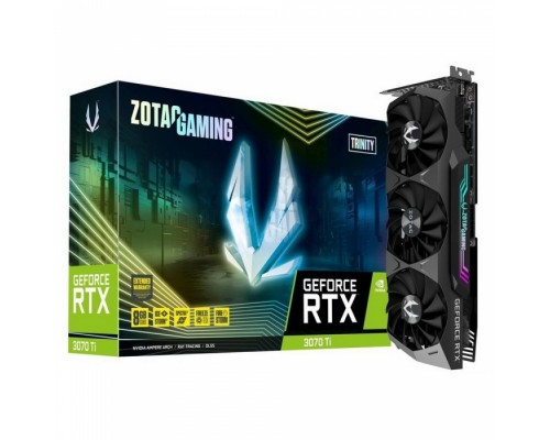 Видеокарта RTX 3070 Ti Trinity 8GB GDDR6X 256bit 1770/19000 HDCP 3DP HDMI RTL (ZT-A30710D-10P), RTL