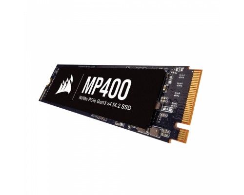 Накопитель SSD M.2 2280 8000GB Corsair MP400 Client SSD CSSD-F8000GBMP400 PCIe Gen3x4 with NVMe, 3400/3000, IOPS 610/710K, MTBF 1.8M, 3D QLC, MB, 1600TBW, DWPD, Heatsink, RTL (631392)