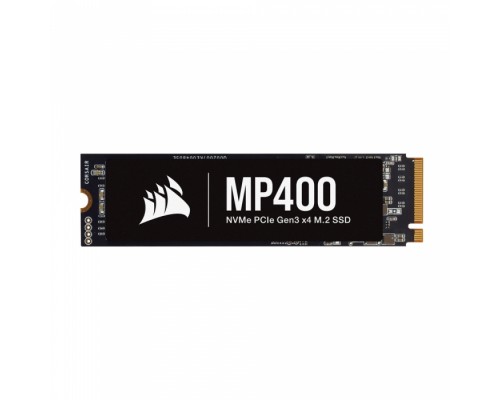 Накопитель SSD M.2 2280 8000GB Corsair MP400 Client SSD CSSD-F8000GBMP400 PCIe Gen3x4 with NVMe, 3400/3000, IOPS 610/710K, MTBF 1.8M, 3D QLC, MB, 1600TBW, DWPD, Heatsink, RTL (631392)