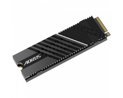 Накопитель SSD M.2 2280 1TB Gigabyte AORUS 7000s Client SSD GP-AG70S1TB PCIe Gen4x4 with NVMe, 7000/5500, IOPS 350/700K, MTBF 1.6M, 3D TLC, 1024MB, 700TBW, 0,38DWPD, RTL , (811747)