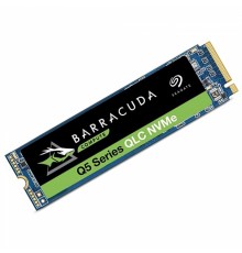 Накопитель SSD M.2 2280 1TB Seagate BarraCuda Q5 Client SSD ZP1000CV3A001 PCIe Gen3x4 with NVMe, 2400/1700, MTBF 1.8M, 3D QLC, 274TBW, 0.2DWPD, NVMe 1.3, RTL , (027724)                                                                                  