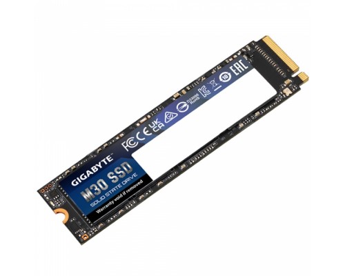 Накопитель SSD M.2 2280 1TB Gigabyte M30 Client SSD GP-GM301TB-G PCIe Gen3x4 with NVMe, 3500/3000, IOPS 308/332K, MTBF 2M, 3D TLC, 2048MB, 650TBW, 0,36DWPD, RTL