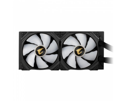 Жидкостная система охлаждеиня AORUS WATERFORCE X 280 , 2 x 140mm ARGB Fan, RTL