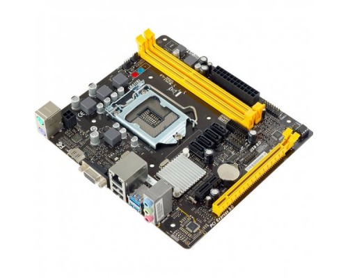 Материнская плата H110MHV3, Socket 1151, Intel H110, 2xDDR3-1600, 1xPCI-Ex16, 1xPCI-E, 4xSATA3, D-SUB+HDMI, 8CH, GLAN, 3xUSB3, 4xUSB2, mATX, RTL