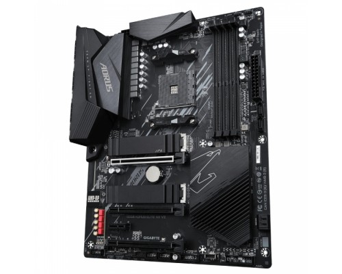 Материнская плата B550 AORUS ELITE AX V2, Socket AM4, AMD B550, 4xDDR4-3200, HDMI+DP, 3xPCI-Ex16, 1xPCI-Ex1, 4xSATA3(RAID 0/1/10), 2xM.2, 8 Ch Audio, 2.5GLan, WiFi, (2+4)xUSB2.0, (5+2)xUSB3.2, (0+1)xUSB3.2 Type-C™, ATX, RTL