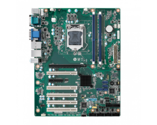 Серверная материнская плата AIMB-706G2-01A1, Socket LGA1151 для Intel Core i7/i5/i3/Pentium, 2xDDR4 288-pin DIMM, VGA/DVI, 1xPCIe x16, 1xPCIe x4, 5xPCI, 4xSATAIII,  2xGbE LAN, 6xCOM, 9xUSB, 2xPS/2   Advantech