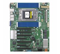 Серверная материнская плата SuperMicro MBD-H12SSL-I-O Intelligent Platform Management Interface, Single AMD EPYC™ 7003/7002 Series Processor, 2TB Registered ECC DDR4 3200MHz SDRAM in 8 DIMMs,5 PCI-E 4.0 x16,2 PCI-E 4.0 x8,8 SATA3, 2 M.2              