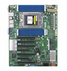 Серверная материнская плата SuperMicro MBD-H12SSL-I-O Intelligent Platform Management Interface, Single AMD EPYC™ 7003/7002 Series Processor, 2TB Registered ECC DDR4 3200MHz SDRAM in 8 DIMMs,5 PCI-E 4.0 x16,2 PCI-E 4.0 x8,8 SATA3, 2 M.2              