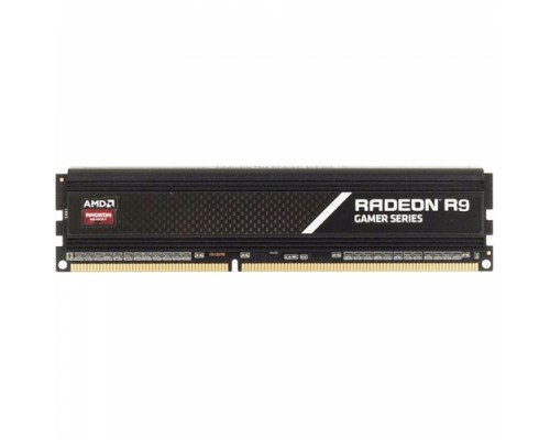 Память 4GB AMD Radeon™ DDR4 3200 DIMM R9 Gamers Series Black R944G3206U2S-UO Non-ECC, CL16, 1.35V, Bulk, (181692)