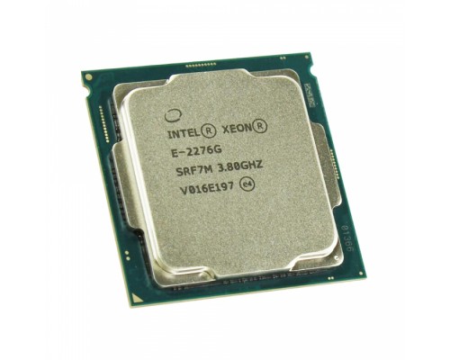 Процессор Xeon E-2276G 6 Cores, 12 Threads, 3.8/4.9GHz, 12M, DDR4-2666, Graphics, 80W