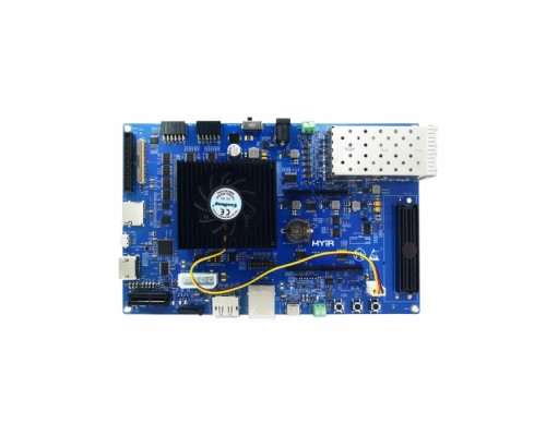 Плата разработки MYIR MYD-CZU4EV-4E4D-1200-C Xilinx Zynq UltraScale+ ZU3EG /ZU4EV /ZU5EV MPSoC based on 1.2 GHz Quad Arm Cortex-A53 and 600MHz Dual Cortex-R5 Core, 4GB DDR4 SDRAM (64 bit, 2400MHz)