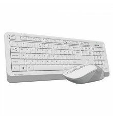 Беспроводные клавиатура + мышь A4Tech Fstyler FG1010 , белый/серый, USB                                                                                                                                                                                   