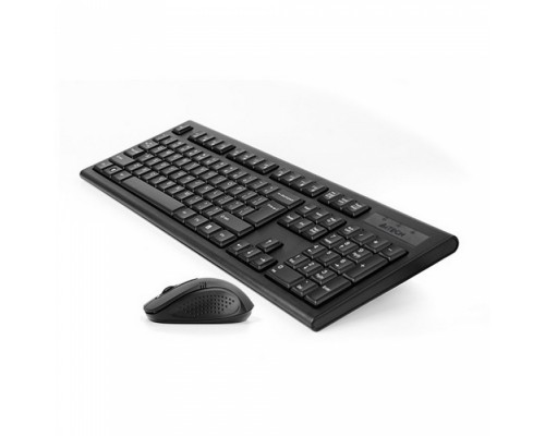 Беспроводные клавиатура + мышь A4Tech 7100N , черный, USB